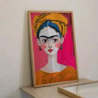 Chic Girl - Tranh cô gái poster khung kính