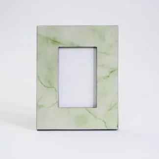 GREEN MARBLE  - Khung ảnh để bàn sơn mài bản 5 cm | Quà Giáng Sinh