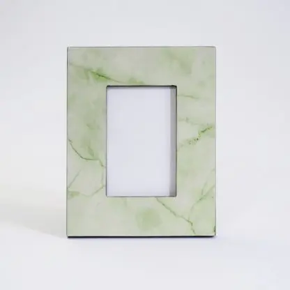 GREEN MARBLE  - Khung ảnh để bàn sơn mài bản 5 cm | Quà Giáng Sinh