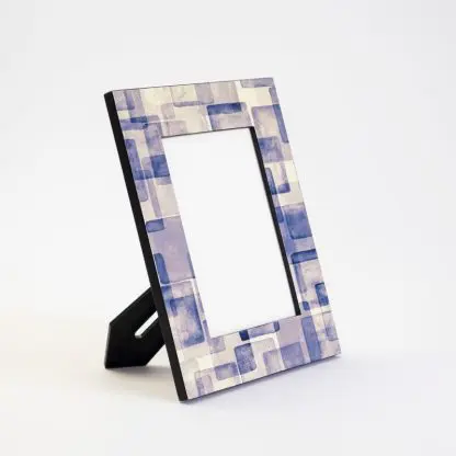 Khung ảnh để bàn sơn mài bản 5 cm BLUDE SQUARE 10x15, 13x18 - Hình ảnh 4