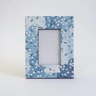 Khung ảnh 13x18 10x15 sơn mài DENIM bản 5 cm, khung hình để bàn