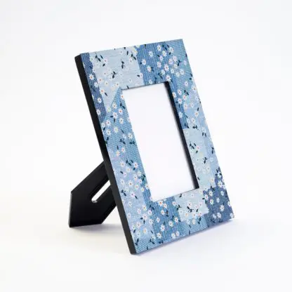Khung ảnh 13x18 10x15 sơn mài DENIM bản 5 cm, khung hình để bàn - Hình ảnh 4