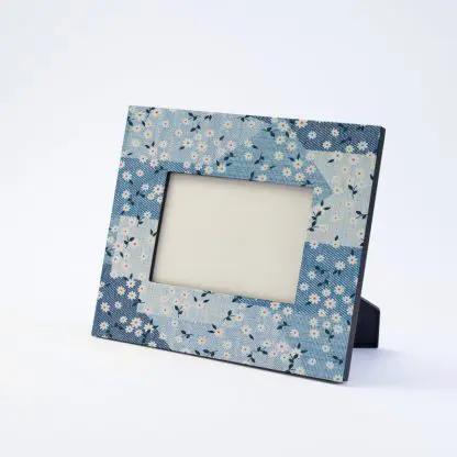 Khung ảnh 13x18 10x15 sơn mài DENIM bản 5 cm, khung hình để bàn - Hình ảnh 3