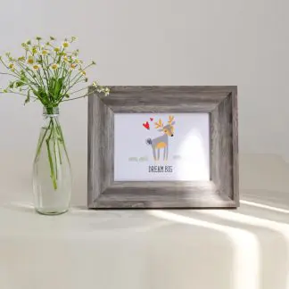 Khung ảnh để bàn làm việc 13x18 15x21 18x24 bản 5 cm - VINTA xám