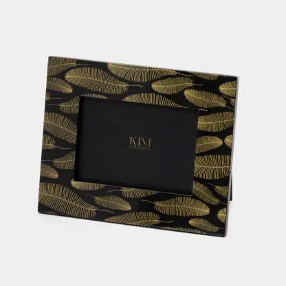 Gold Leaf | Khung ảnh 13x18 để bàn | Khung hình sơn mài bản 5 cm - Hình ảnh 3