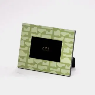 Olive | Khung ảnh sơn mài 10x15 cm | Khung hình để bàn đẹp bản 5 cm