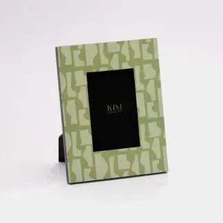 Olive | Khung ảnh sơn mài 10x15 cm | Khung hình để bàn đẹp bản 5 cm