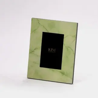 Green Marble | Khung hình sơn mài đẹp 10x15 cm | Khung ảnh để bàn bản 5 cm