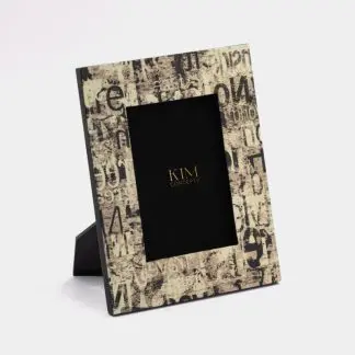 Typography | Khung tranh để bàn đẹp | Khung ảnh sơn mài 13x18 bản 5 cm
