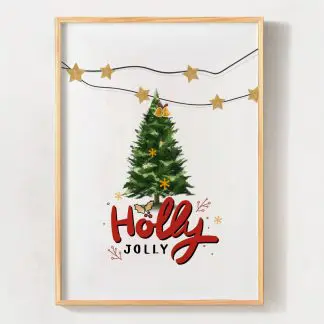 Holly Jolly - Tranh Noel đáng yêu, quà Giáng Sinh