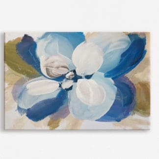Tranh canvas treo tường Hoa Xanh