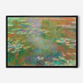 Water Lily Pond - Tranh canvas treo tường 80x120cm
