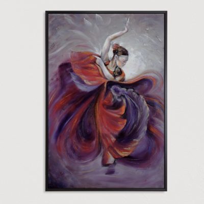 tranh-ve-son-dau-vu-dieu-Flamenco