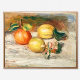 Lemons and orange - Tranh canvas treo tường danh hoạ