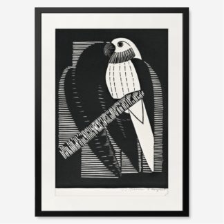 tranh-khung-kinh-treo-tuong-Parakeets-(1927)