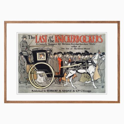 Poster The Last of the Knickerbockers Edward Pènield