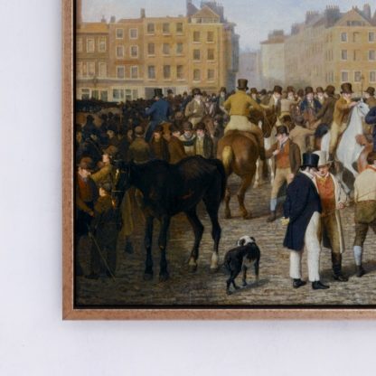 Old Smithfield Market (1824) - Tranh canvas treo tường danh hoạ 80x100 cm