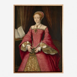Elizabeth I when a Princess - Tranh canvas treo tường Attributed To William Scrots
