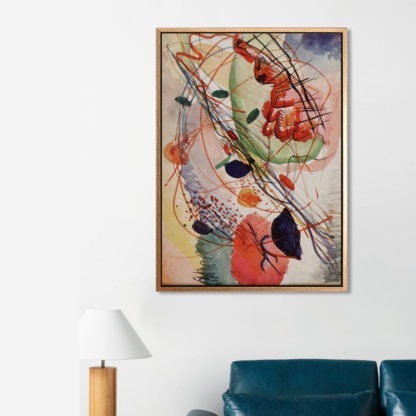 Aquarell - Tranh canvas treo tường danh hoạ Wassily Kandinsky
