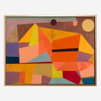 Heitere Gebirgslandschaft (Joyful Mountain Landscape) (1929) - Tranh canvas treo tường danh hoạ Paul Klee