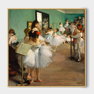 Tranh cổ điển châu Âu Lớp học Ballet - Tranh canvas Edgar Degas