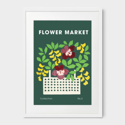 Poster Basket Flower No.2