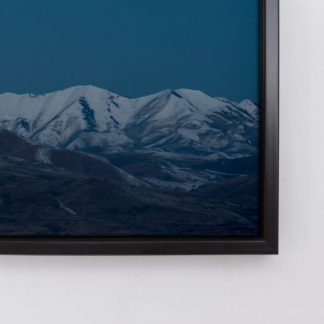 Tranh canvas phong cảnh đêm trăng trên dãy núi hùng vĩ 60x80