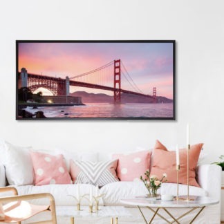 Cầu Golden Gate - Tranh phong cảnh cầu cổng vàng canvas