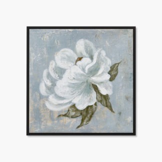Tranh sơn dầu Bông hoa trắng 1