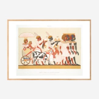 Poster Ethiopian princess arrival Thebes (1878