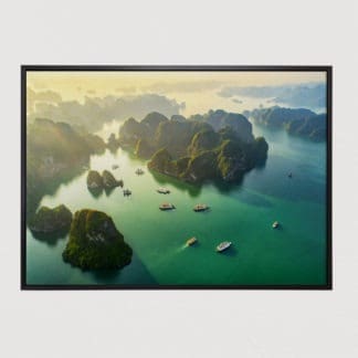 Tranh phong cảnh Vịnh Hạ Long - Tranh canvas treo tường 60x80 cm