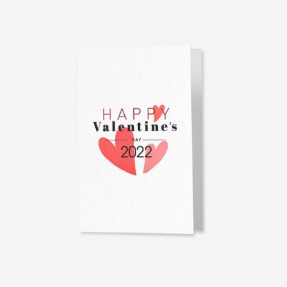 Thiệp quà tặng Happy Valentine's day 2022