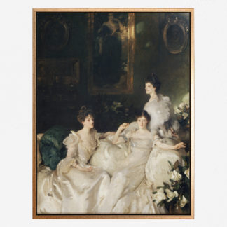 The Wyndham Sisters - Tranh canvas treo tường John Singer Sargent