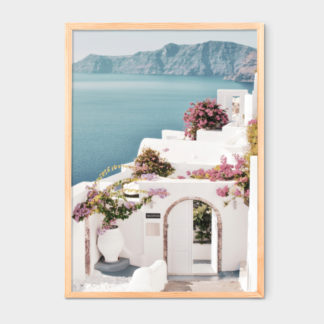 Tranh phong cảnh Santorini