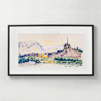 Tranh vẽ phong cảnh 53x103cm - Paul Signac (1919)