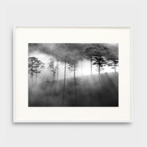 Tranh phong cảnh núi đồi trong sương - In Giclee - NAG Lộc Nguyễn - KK 143195