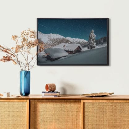 80x120 snow mockup