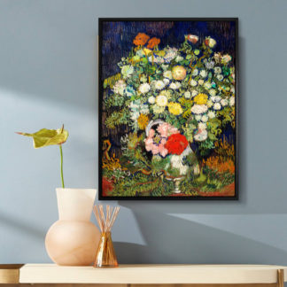 Lọ hoa  - Tranh canvas Vincent Van Gogh (1890)