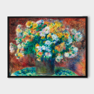 Chrysanthemums - Tranh canvas treo tường danh hoạ  Pierre-Auguste Renoir.