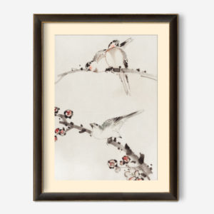 Tranh tái bản danh hoạ Katsushika Hokusai (1830) - Tranh khung kính
