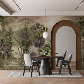 Rừng Indochine - Tranh dán tường phòng khách