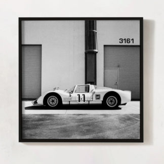 Racing car - Ảnh xe đua nghệ thuật trắng đen