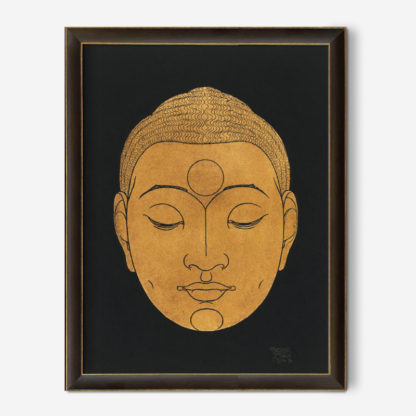 Head of Buddha (1943) print in high resolution by Reijer Stolk-id-3062359-jpeg