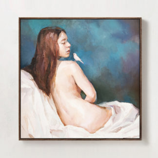 Morning girl - Tranh cô gái khoả thân canvas