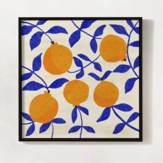 Lemon - Tranh in canvas vuông