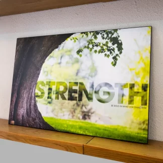 Strength - Tranh treo văn phòng về sức bền