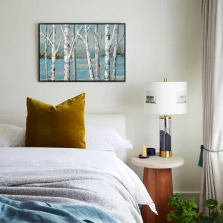 Cánh rừng mua đông - Tranh canvas phong cảnh