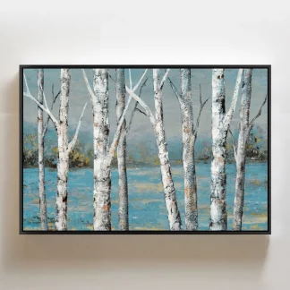 Cánh rừng mua đông - Tranh canvas phong cảnh