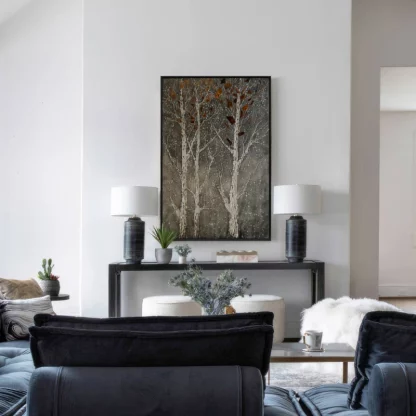 Rừng thu - Tranh canvas phong cảnh hiện đại - Ảnh 2