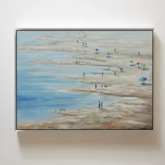 Summer beach - tranh canvas phong cảnh biển